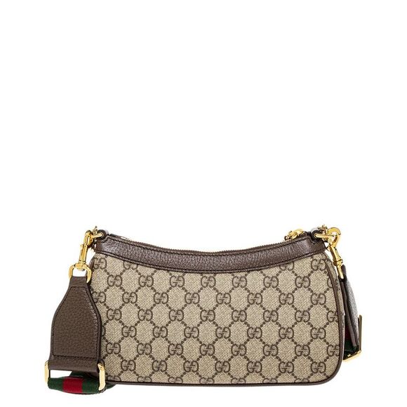 Gucci Ophidia Gg Small Canvas & Leather Shoulder Bag, Beige - Picture 2 of 3
